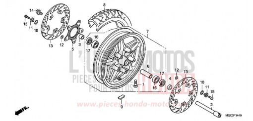 ROUE AVANT CB1100AD de 2013